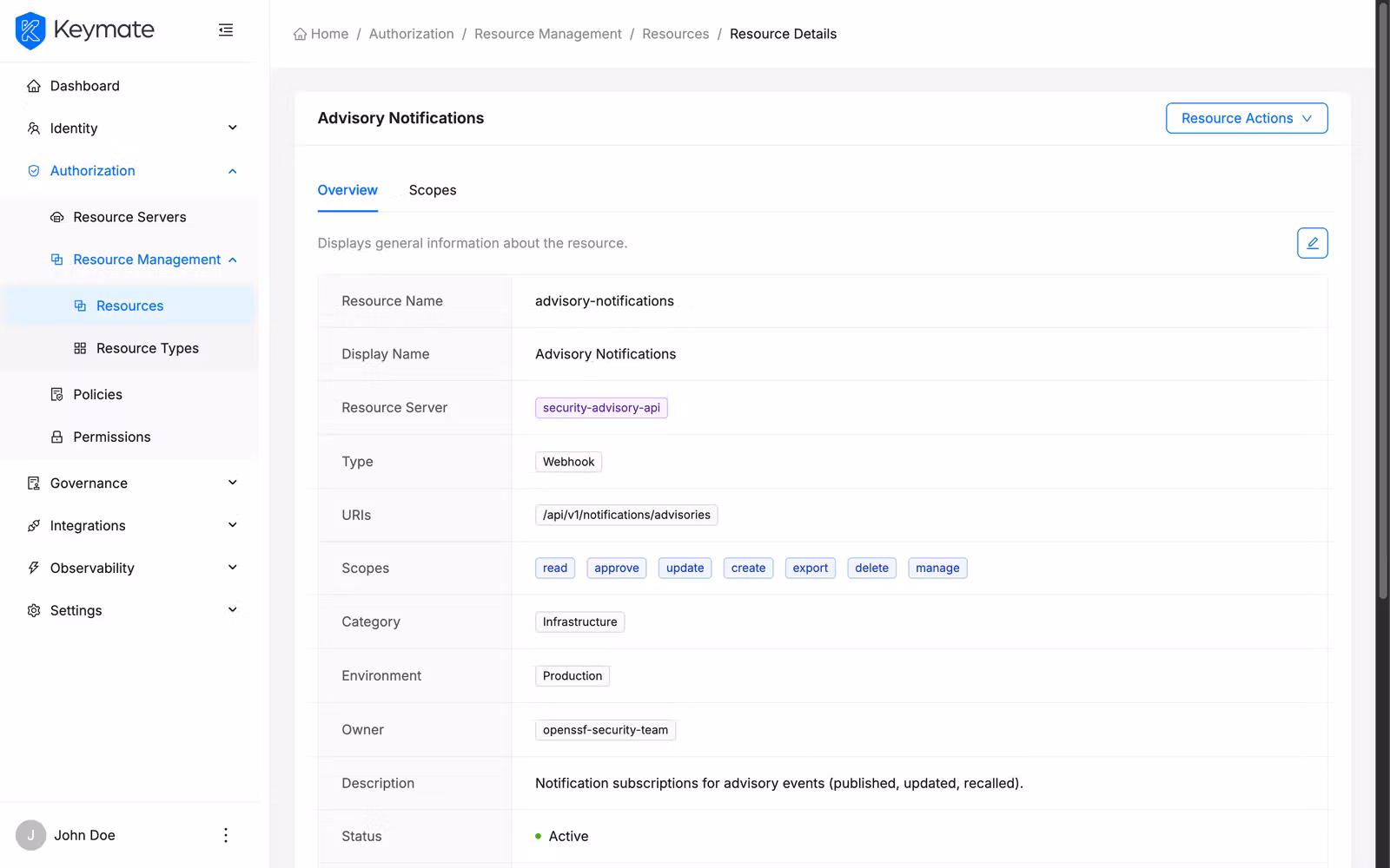 Bulk delete confirmation modal showing the count of selected resources and asking the user to confirm deletion